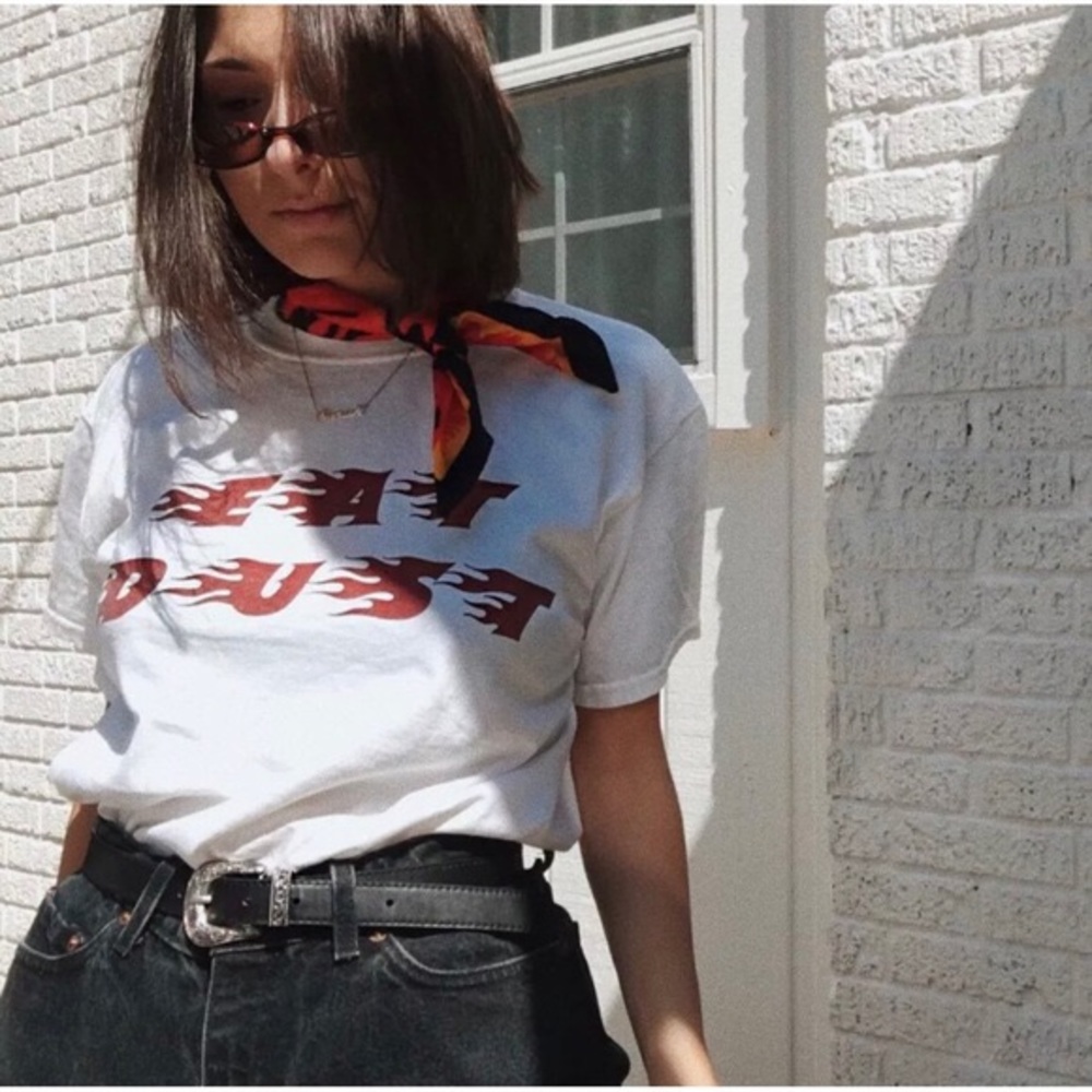 Brandy Melville Eat Dust Graphic Tee